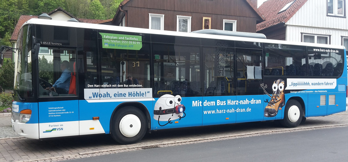 HATIX - im Südharz zukünftig nicht nur im Bus, sondern auch in der Regionalbahn gültig 